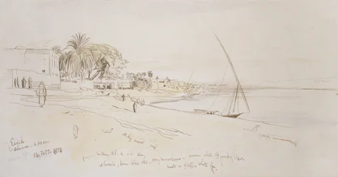 Esneh, Egipto, 1854